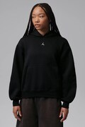 Jordan bluza z kapturem damska z bawełną Brooklyn czarna IM7285.010
