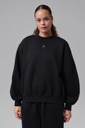 Jordan bluza damska z bawełną Brooklyn czarna IM7288.010