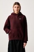Nike Sportswear oversize mikina dámska s bavlnou Studio Fleece hnedá IO2105.658