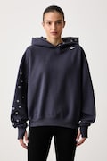 Nike Sportswear mikina s kapucňou dámska s bavlnou Studio Fleece sivá IX7043.013