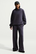 Nike Sportswear bluza z kapturem damska z bawełną Studio Fleece szara IX7043.013