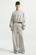 Nike Sportswear bluza oversize damska z bawełną Studio Fleece szara IX7045.012