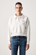 Guess Jeans bluza damska z bawełną szara W6BQ05 K5453