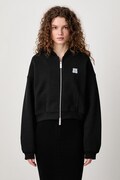 WRSTBHVR ERIA V3 bluza rozpinana z kapturem z bawełną damska czarna W2226TT