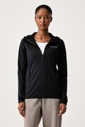Peak Performance bluza rozpinana z kapturem damska czarna G802870