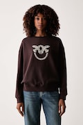 Pinko bluza damska bawełniana brązowa 100534 A3JQ