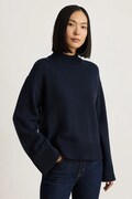 Lauren Ralph Lauren sweter damski z wełną granatowy 200P03450