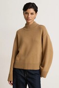 Lauren Ralph Lauren sweter damski z wełną brązowy 200P03450