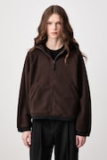 Carhartt WIP HD Limn C Fleece Jacket zip-up hoodie fleece Women's brown I037282
