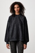 Carhartt WIP Lambert Sweat bluza bawełniana damska czarna I037154