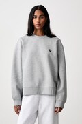 Carhartt WIP Small Heart Patch Sweat bluza z bawełną damska szara I037150
