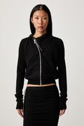Rick Owens DRKSHDW Mountain μπλούζα με κουμπιά βαμβακερή Γυναικεία μαύρη DS02F6239 RIG