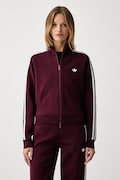 adidas Originals dukserica na zakopčavanje za žene Adilenium Season 6 Knit bordo LH1940