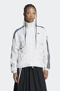 adidas Originals dukserica na zakopčavanje za žene Adilenium Season 6 Ruffled bijela LH1934