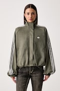 adidas Originals bluza rozpinana damska z imitacji zamszu Adilenium Season 6 Faux Suede zielona LH1923