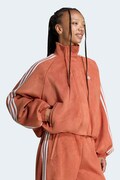 adidas Originals bluza rozpinana damska Adilenium Season 6 Faux Suede pomarańczowa LH1922
