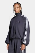 adidas Originals кофта на застібці жіноча Adilenium Season 6 Faux Suede чорна LH1919