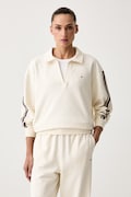 Tommy Hilfiger bluza lounge damska bawełniana beżowa UW0UW06629