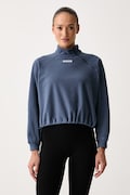 Under Armour bluza sportowa damska polarowa Performance Fleece niebieska 6013668