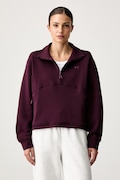 Under Armour μπλούζα γυναικεία με βαμβάκι Unstoppable μπορντό 6013519