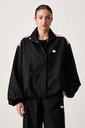 adidas Originals hanorac cu fermoar pentru femei Advanced Archive negru LG4076