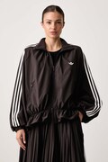 adidas Originals hanorac cu fermoar pentru femei Advanced Archive maro LG3960