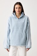 adidas Originals bluza polarowa damska Adiluna Season 2 x Jennie niebieska LD8925