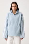 adidas Originals bluza polarowa damska Adiluna Season 2 x Jennie niebieska LD8925