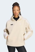 adidas Originals μπλούζα με κουκούλα γυναικεία φλις Adiluna Season 2 x Jennie μπεζ LD4967