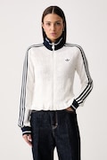 adidas Originals bluza rozpinana damska z wiskozą biała KX6899