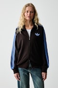 adidas Originals hanorac cu fermoar pentru femei Firebird maro KS4680