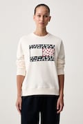 Tommy Jeans bluza damska bawełniana beżowa DW0DW23306
