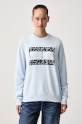 Tommy Jeans bluza damska bawełniana niebieska DW0DW23306