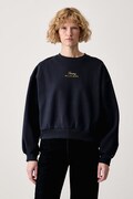 Tommy Hilfiger dukserica za žene s pamukom mornarsko plava WW0WW51724