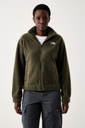 The North Face μπλούζα fleece γυναικεία πράσινη NF0A8J6KJNS1