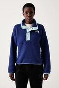 The North Face bluza oversize damska Cragmont granatowa NF0A8J42UE61