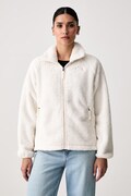 The North Face μπλούζα με κουμπιά γυναικεία φλις Osito μπεζ NF0A8H7SQLI1