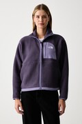 The North Face μπλούζα γυναικεία φλις Yumiori Off μωβ NF0A8EUZS1B1
