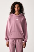 Calvin Klein Jeans mikina s kapucňou dámska s bavlnou ružová LV047H223G