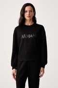 Armani Exchange pulover ženski z viskozo črn XW002397 AF13397