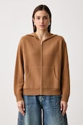 United Colors of Benetton kardigan ženski z volno rjav 1S9ZD502Z