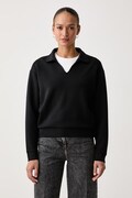 United Colors of Benetton pulover ženski z modalom črn 3QAFD301G