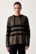 Joseph Ribkoff sweter damski z wiskozą zielony 263626