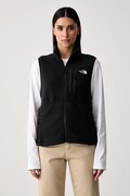 The North Face pulver brez rokavov ženski flis Yumiori črn NF0A8B6FJK31