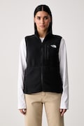 The North Face pulver brez rokavov ženski flis Yumiori črn NF0A8B6FJK31