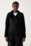 The North Face dukserica na zakopčavanje za žene Osito crna NF0A7UQJ4H01