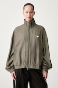 adidas Originals hanorac pentru femei Checks verde LE8306