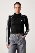 adidas Originals bluza rozpinana damska Essentials Seamless czarna KX8420