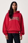 Anine Bing Harvey hoodie cotton Women's red A-08-12525