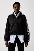 adidas Originals кофта на застібці з бавовною Lace Injection коричнева LG4278